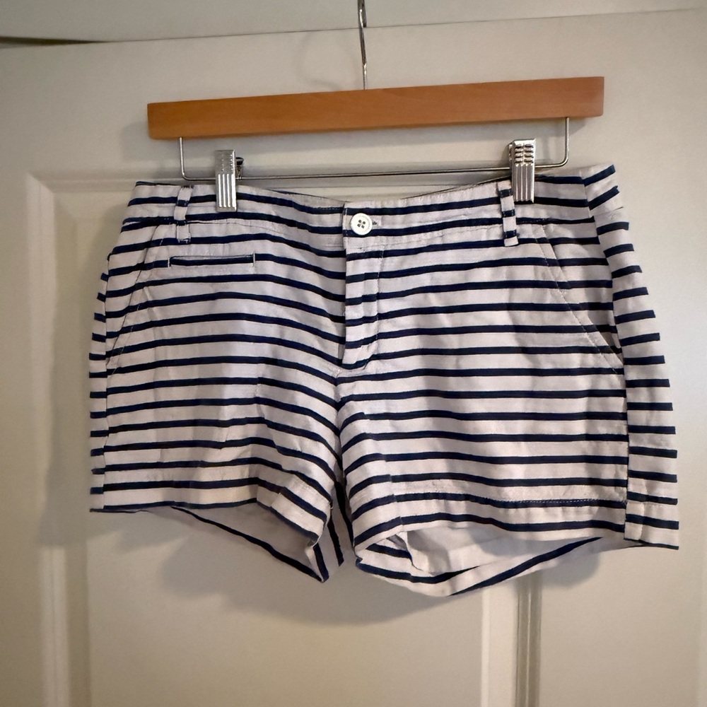 Gap Navy Striped Women's Shorts